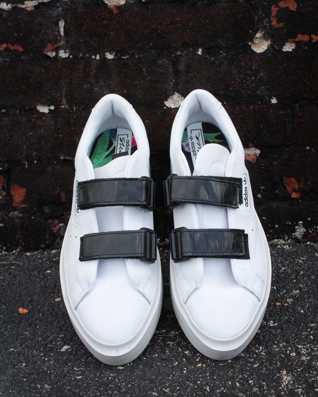 adidas gazelle silver green womens ADIDAS PRO SHELL ADV FLAT WHITE / CORE BLACK– Bluetile Skateboards main image 1